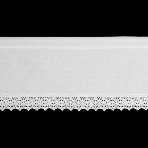 FIRANA GOTOWA CLARIE NA TAŚMIE 150 X 30 CM BIAŁY EUROFIRANY FIRANA GOTOWA CLARIE NA TAŚMIE 150 X 30 CM BIAŁY EUROFIRANY