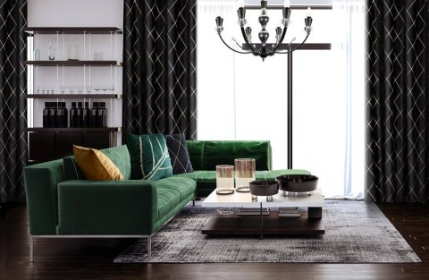 ZASŁONA DEKORACYJNA PIERRE CARDIN MARGO 140 X 250 CM CZARNY EUROFIRANY ZASŁONA DEKORACYJNA PIERRE CARDIN MARGO 140 X 250 CM CZARNY EUROFIRANY