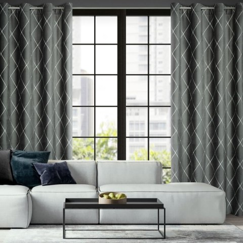 ZASŁONA DEKORACYJNA PIERRE CARDIN MARGO 140 X 250 CM JASNOSZARY EUROFIRANY ZASŁONA DEKORACYJNA PIERRE CARDIN MARGO 140 X 250 CM JASNOSZARY EUROFIRANY