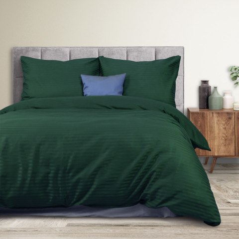 Pościel satyna bawełniana CIZGILI DARK GREEN/180x200 EXCLUSIVE Darymex Pościel satyna bawełniana CIZGILI DARK GREEN/180x200 EXCLUSIVE Darymex