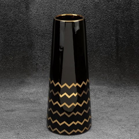 WAZON DEKORACYJNY THEA1 (01) FI 12 X 30 CM CZARNY EUROFIRANY WAZON DEKORACYJNY THEA1 (01) FI 12 X 30 CM CZARNY EUROFIRANY