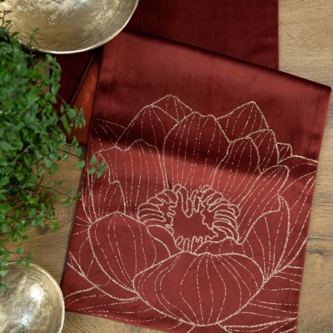 OBRUS BLINK 13 35 X 140 CM CEGLASTY EUROFIRANY OBRUS BLINK 13 35 X 140 CM CEGLASTY EUROFIRANY
