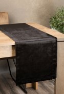 OBRUS ROYAL 1 35 X 180 CM CZARNY EUROFIRANY