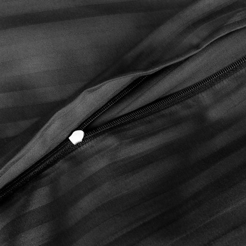 Pościel satyna bawełniana CIZGILI BLACK/220X200 EXCLUSIVE Darymex Pościel satyna bawełniana CIZGILI BLACK/220X200 EXCLUSIVE Darymex