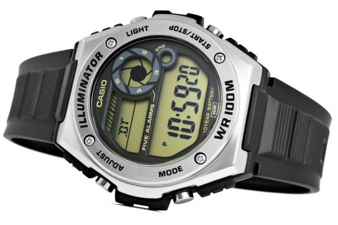 Zegarek CASIO MWD-100H-9AVEF 10 BAR Do pływania Unisex + BOX Zegarek CASIO MWD-100H-9AVEF 10 BAR Do pływania Unisex + BOX
