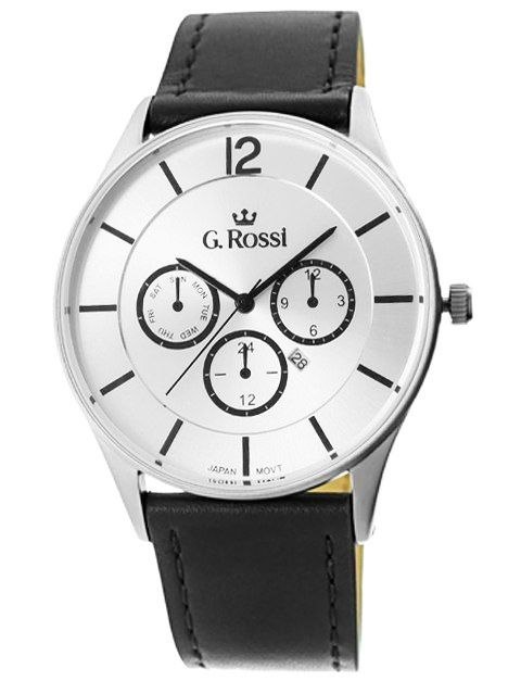 Zegarek Męski G.ROSSI 7028A-3A1 + BOX Zegarek Męski G.ROSSI 7028A-3A1 + BOX