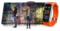 Smartband Giewont Fit&GO Duo GW200-9 - Black + Pasek Orange Power