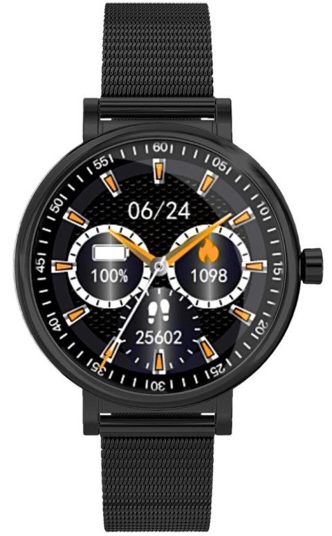Zegarek Damski RUBICON SMARTWATCH RNBE64-3 BLACK Zegarek Damski RUBICON SMARTWATCH RNBE64-3 BLACK