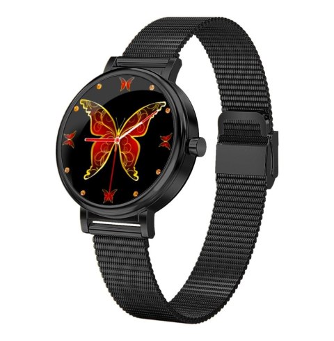 Zegarek Damski RUBICON SMARTWATCH RNBE64-3 BLACK Zegarek Damski RUBICON SMARTWATCH RNBE64-3 BLACK