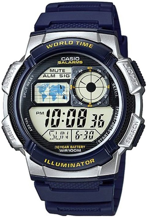 Zegarek Męski CASIO AE-1000W-2AVDF + BOX Zegarek Męski CASIO AE-1000W-2AVDF + BOX