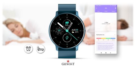 Smartwatch Giewont Sport Around GW120-4 - Deep Ocean Smartwatch Giewont Sport Around GW120-4 - Deep Ocean