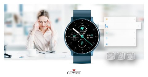 Smartwatch Giewont Sport Around GW120-4 - Deep Ocean Smartwatch Giewont Sport Around GW120-4 - Deep Ocean