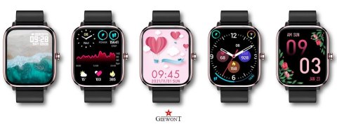 Smartwatch Giewont Dynamic SmartCall GW230-3 - Rose Gold/Black Effect Smartwatch Giewont Dynamic SmartCall GW230-3 - Rose Gold/Black Effect