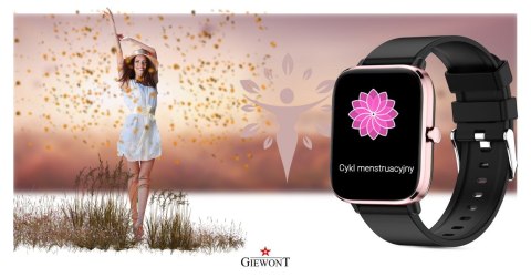 Smartwatch Giewont Dynamic SmartCall GW230-3 - Rose Gold/Black Effect Smartwatch Giewont Dynamic SmartCall GW230-3 - Rose Gold/Black Effect