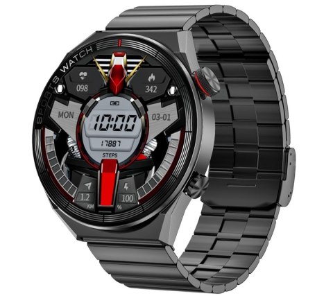 Smartwatch Rubicon RNCE99 Black Metal + Silicon SMARUB194 Smartwatch Rubicon RNCE99 Black Metal + Silicon SMARUB194
