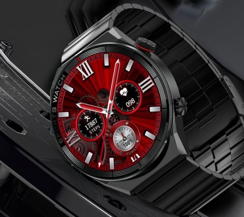 Smartwatch Rubicon RNCE99 Black Metal + Silicon SMARUB194 Smartwatch Rubicon RNCE99 Black Metal + Silicon SMARUB194
