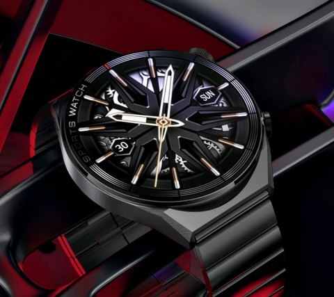 Smartwatch Rubicon RNCE99 Black Metal + Silicon SMARUB194 Smartwatch Rubicon RNCE99 Black Metal + Silicon SMARUB194