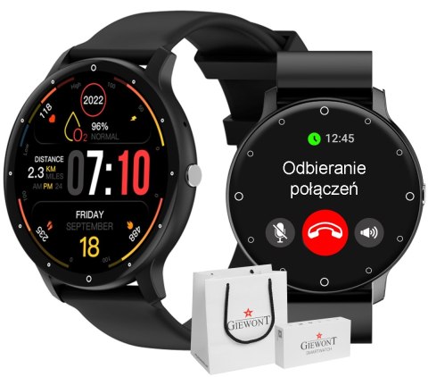 Smartwatch Giewont Sport Around PRO SmartCall GW120-2 PRO - Carbon Smartwatch Giewont Sport Around PRO SmartCall GW120-2 PRO - Carbon