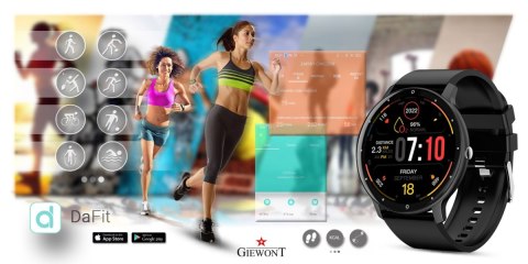 Smartwatch Giewont Sport Around PRO SmartCall GW120-2 PRO - Carbon Smartwatch Giewont Sport Around PRO SmartCall GW120-2 PRO - Carbon
