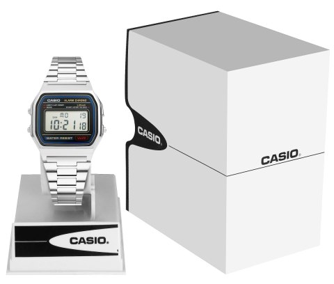 Zegarek CASIO A158WA-1DF Unisex + BOX Zegarek CASIO A158WA-1DF Unisex + BOX