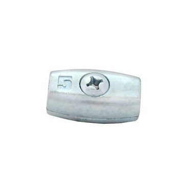 ZACISK LINOWY BARYŁKOWY OCYNKOWANY 5MM ZACISK LINOWY BARYŁKOWY OCYNKOWANY 5MM