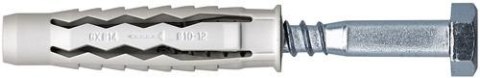 DYBEL UNIVERSALNY WKRĘT ŁEB SZEŚCIOKĄTNY GXS 12/80MM DYBEL UNIVERSALNY WKRĘT ŁEB SZEŚCIOKĄTNY GXS 12/80MM
