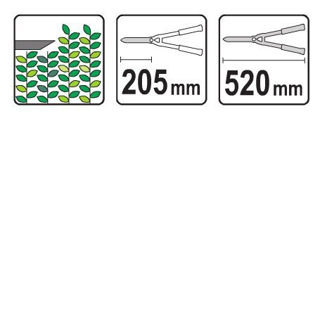 NOŻYCE DO ŻYWOPŁOTU 510MM NOŻYCE DO ŻYWOPŁOTU 510MM