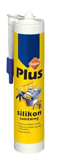 SILIKON SUPER PLUS SANITARNY 280ML BEZBARWNY SILIKON SUPER PLUS SANITARNY 280ML BEZBARWNY