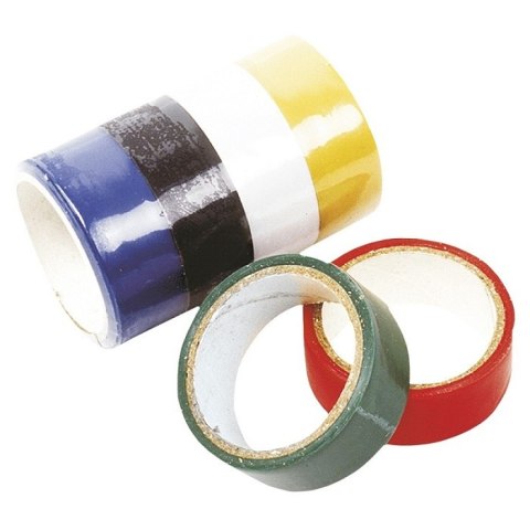 TAŚMY IZOLACYJNA 19MM 6 SZTUK TAŚMY IZOLACYJNA 19MM 6 SZTUK