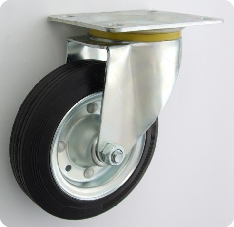 KOŁO METAL-GUMA 160MM OBUDOWA SKRĘTNA 42 KOŁO METAL-GUMA 160MM OBUDOWA SKRĘTNA 42