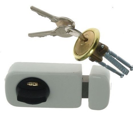ZAMEK NAWIERZCHNIOWY 3 KLUCZE TB61 60MM GRAFITOWY ZAMEK NAWIERZCHNIOWY 3 KLUCZE TB61 60MM GRAFITOWY