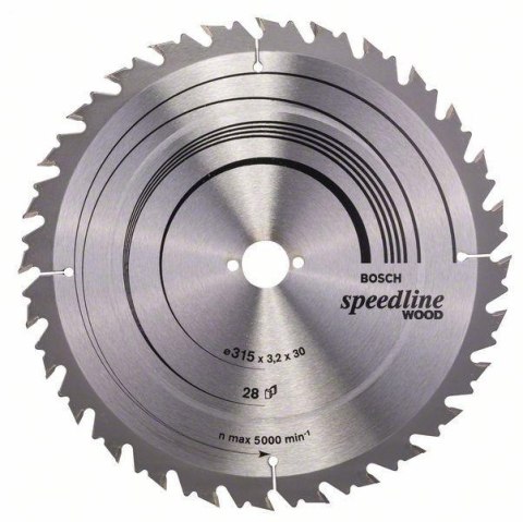 PIŁA TARCZOWA T SPEEDLINE WOOD 315*3,2*30/Z28 PIŁA TARCZOWA T SPEEDLINE WOOD 315*3,2*30/Z28