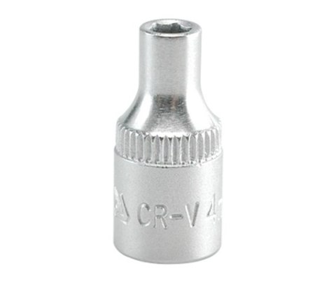 NASADKA KRÓTKA 6-KĄTNA CRV 1/4'' 6MM NASADKA KRÓTKA 6-KĄTNA CRV 1/4'' 6MM