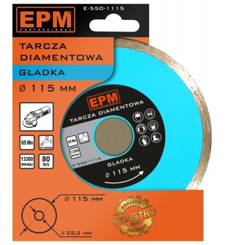 TARCZA DIAMENTOWA GŁADKA 250MM TARCZA DIAMENTOWA GŁADKA 250MM