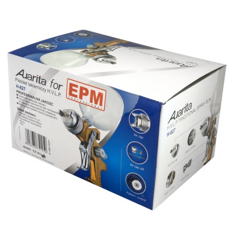 PISTOLET LAKIERNICZY H.V.L.P. AURITA H-827 600ML 1.4 PISTOLET LAKIERNICZY H.V.L.P. AURITA H-827 600ML 1.4