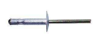 NIT ZRYWALNY ALUMINIOWO-STALOWY POWIĘKSZONY ŁEB 4.8*18MM/14 NIT ZRYWALNY ALUMINIOWO-STALOWY POWIĘKSZONY ŁEB 4.8*18MM/14