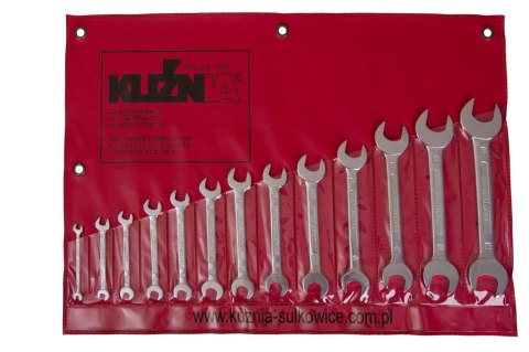KOMPLET KLUCZY PŁASKICH 9 SZTUK 6-24MM KOMPLET KLUCZY PŁASKICH 9 SZTUK 6-24MM