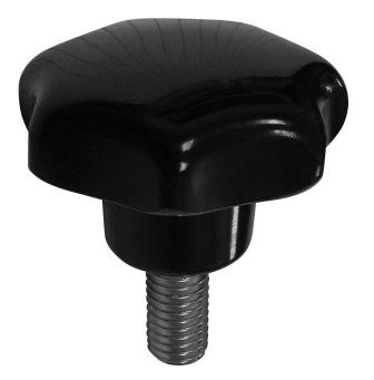 UCHWYT BAKELITOWY Z TRZPIENIEM CZARNY M10*30MM DIN6336L UCHWYT BAKELITOWY Z TRZPIENIEM CZARNY M10*30MM DIN6336L