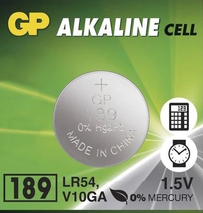 BATERIA ALKALICZNA ZEGARKOWA 1.5V 189 BATERIA ALKALICZNA ZEGARKOWA 1.5V 189