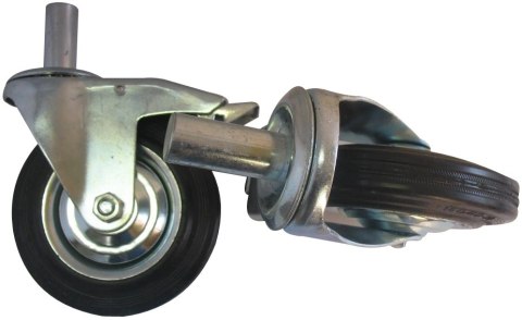 KOŁO Z HAMULCEM DO RUSZTOWANIA WARSZAWSKIEGO 160MM KOŁO Z HAMULCEM DO RUSZTOWANIA WARSZAWSKIEGO 160MM