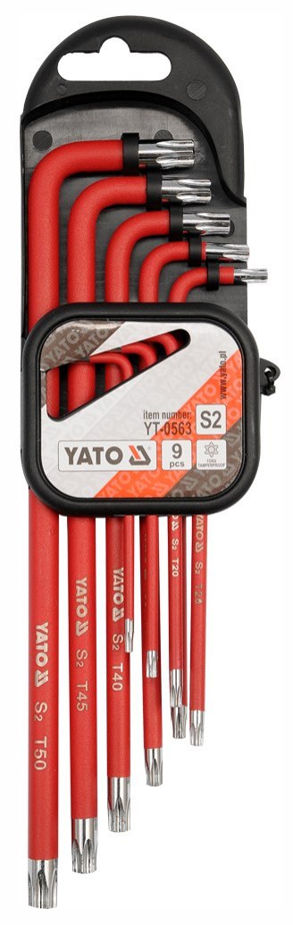 ZESTAW KLUCZY TORX 9 SZTUK ZESTAW KLUCZY TORX 9 SZTUK