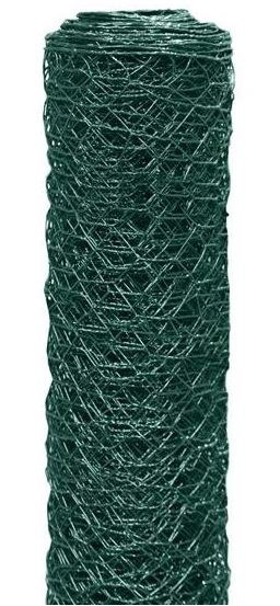 SIATKA HEKSAGONALNA W PCV DRUT 0.9MM 100CM*25MB OCZKO 25MM SIATKA HEKSAGONALNA W PCV DRUT 0.9MM 100CM*25MB OCZKO 25MM
