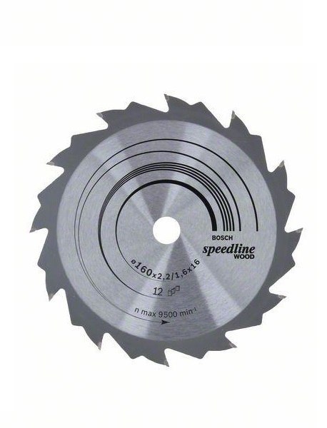 PIŁA TARCZOWA H SPEEDLINE 160*2,4*16Z*12 PIŁA TARCZOWA H SPEEDLINE 160*2,4*16Z*12