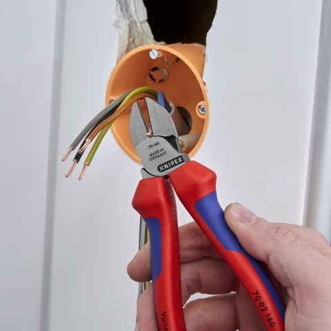 SZCZYPCE TNĄCE BOCZNE 160MM, POWLEKANE SZCZYPCE TNĄCE BOCZNE 160MM, POWLEKANE