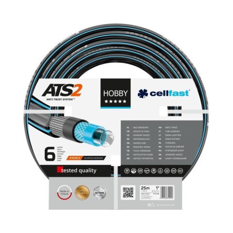WĄŻ OGRODOWY HOBBY ATS 1' 25MB WĄŻ OGRODOWY HOBBY ATS 1' 25MB