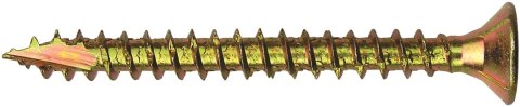 WKRĘT DO DREWNA OCYNK ŻÓŁTY NA TORX 3.0*25MM T10 WKRĘT DO DREWNA OCYNK ŻÓŁTY NA TORX 3.0*25MM T10