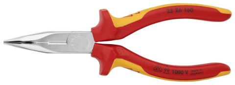 SZCZYPCE TNĄCE PÓŁOKRĄGŁE WYGIĘTE IZOLOWANE 160MM SZCZYPCE TNĄCE PÓŁOKRĄGŁE WYGIĘTE IZOLOWANE 160MM