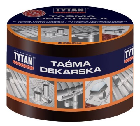 TAŚMA USZCZELNIAJĄCA DEKARSKA 10CM*10MB BRĄZOWA TAŚMA USZCZELNIAJĄCA DEKARSKA 10CM*10MB BRĄZOWA