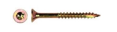 WKRĘT DO DREWNA OCYNK ŻÓŁTY NA TORX 3.5*25MM T15 WKRĘT DO DREWNA OCYNK ŻÓŁTY NA TORX 3.5*25MM T15
