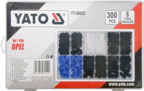 KOMPLET SPINEK SAMOCHODOWYCH OPEL 300SZT KOMPLET SPINEK SAMOCHODOWYCH OPEL 300SZT